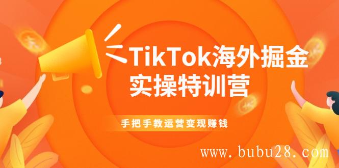 （507期）TikTok海外掘金实操特训营：手把手教运营变现赚钱【视频课程】